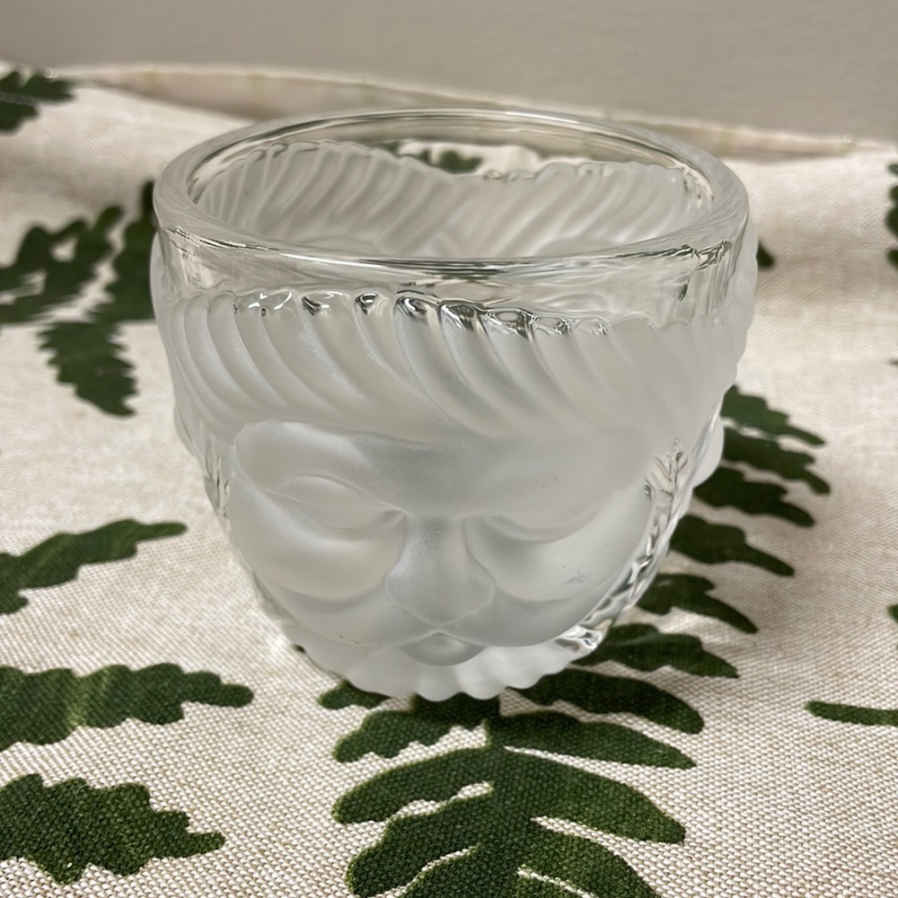 Santa Candle Holder